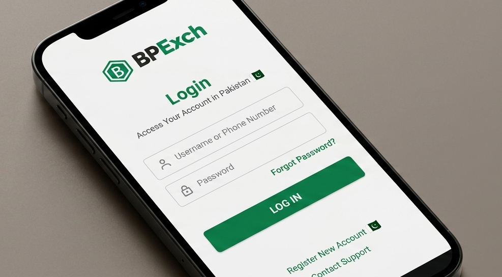 BPExch Login Interface